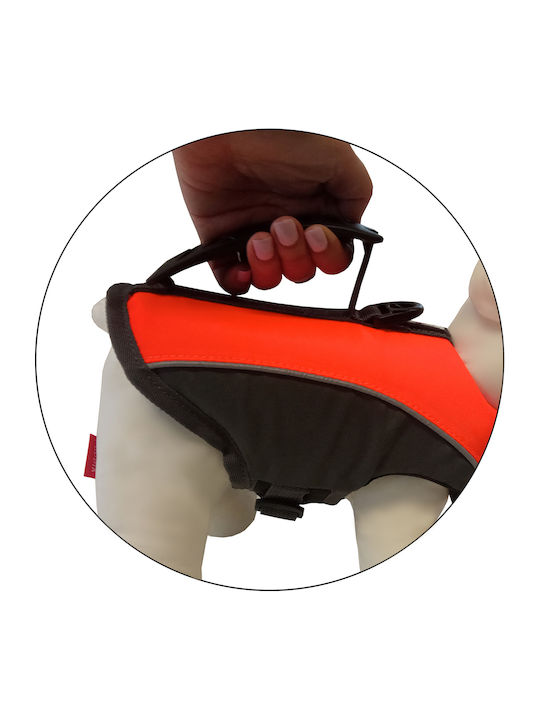 Pet Interest Life Jacket Dog Life Jacket Waterproof Small Red 40cm