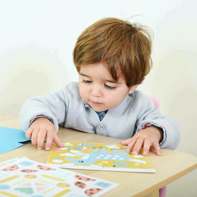 Poppik Stickers Ζώα του Δάσους for Children 2++ Years