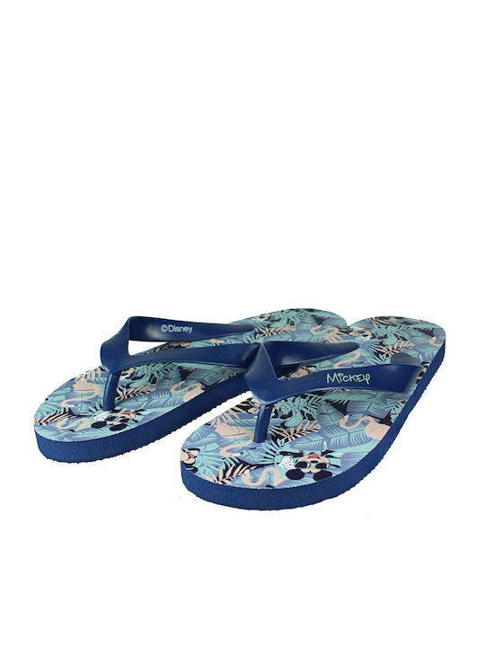 Stamion Șlapi pentru copii Flip Flops Mickey Albastre -1WR