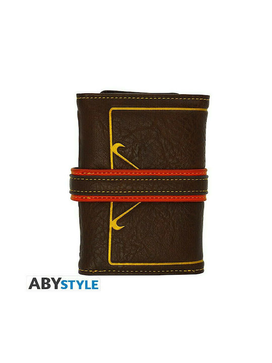 Abysse Booster Kids' Wallet with Clip for Boy Brown ABYBAG500