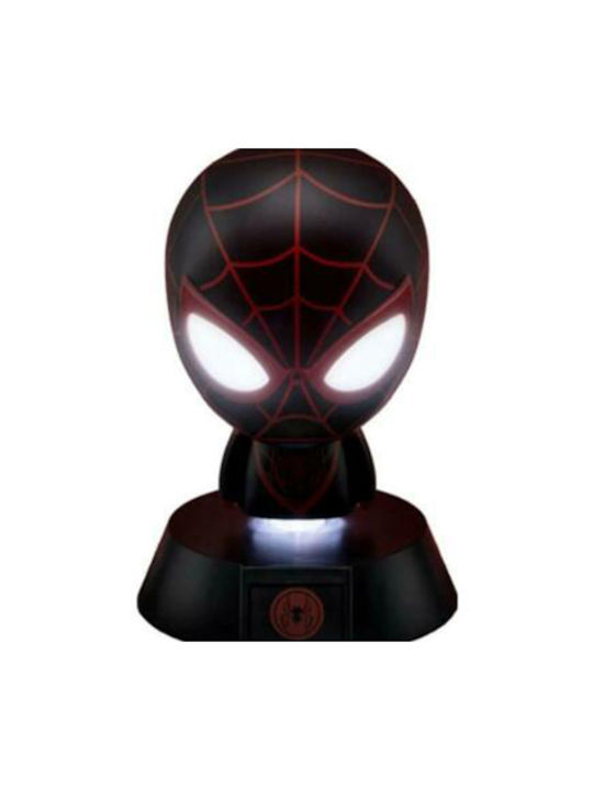 Paladone Παιδικό Διακοσμητικό Φωτιστικό Spider Man-Miles Morales Μαύρο 11εκ.