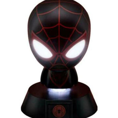 Paladone Детско Декоративно Осветление Spider Man-Miles Morales Черен 11εκ.