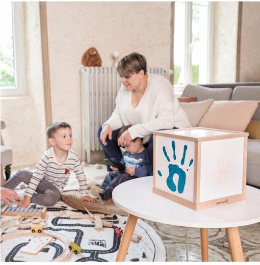 Baby Art Keepsake Imprint Family Light made of Wood