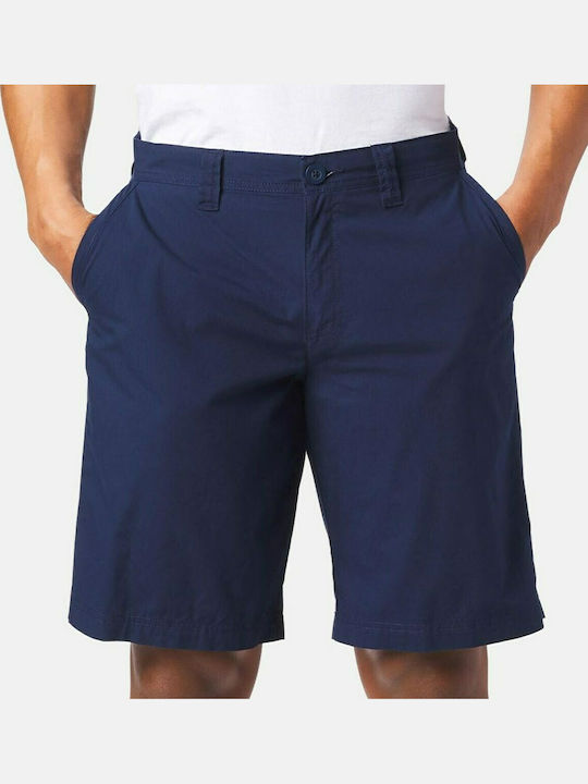 Washed Out Ανδρική Βερμούδα Chino Navy Μπλε