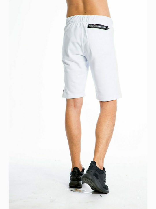 Paco & Co Men's Athletic Shorts White