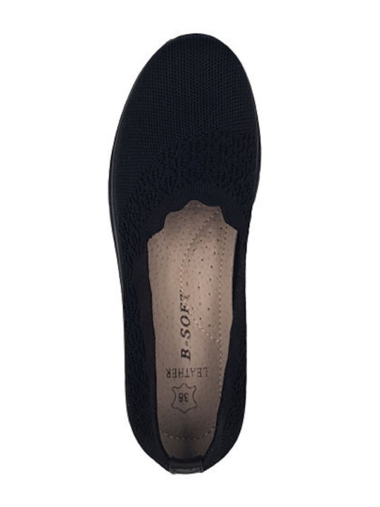 Ανατομικά Γυναικεία Slip-On Μαύρα