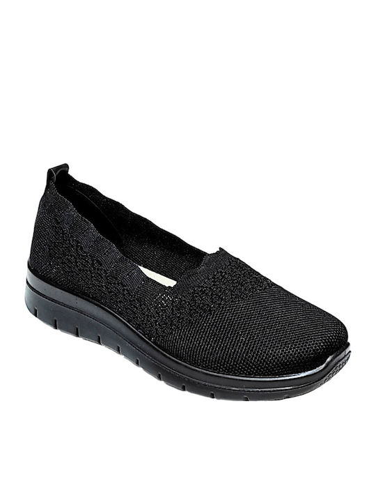 Ανατομικά Γυναικεία Slip-On Μαύρα