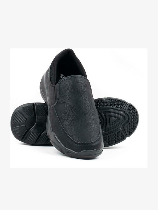 Agatha Γυναικεία Slip-On Μαύρα