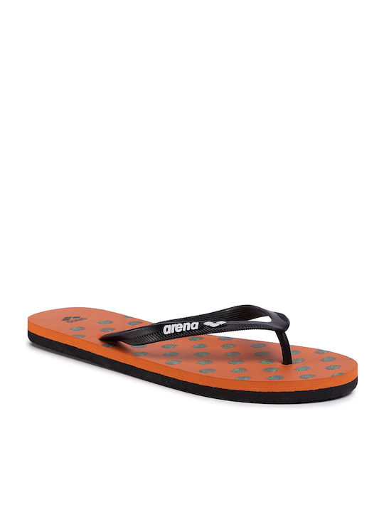 Arena Beach Fun Men's Flip Flops Orange