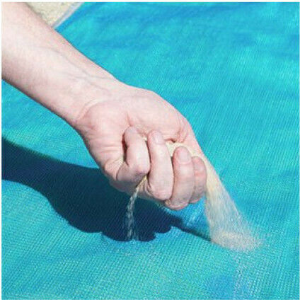 Campus Beach Mat Plastic Sand-Free Light Blue 200x200cm