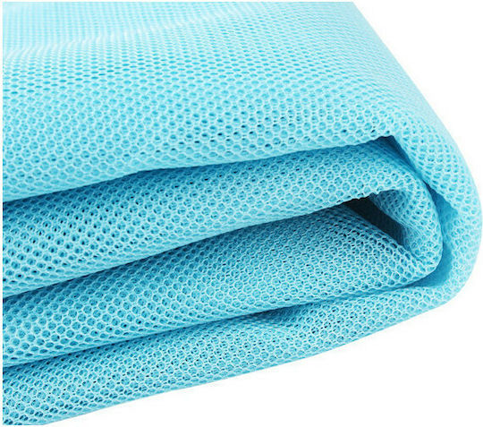 Campus Beach Mat Plastic Sand-Free Light Blue 200x200cm