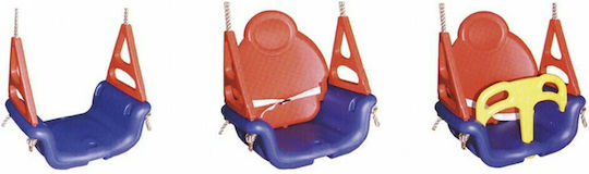 Campus Plastic with Protector and Seatbelt Swing 200x34x49cm for 6+ months Multicolour
