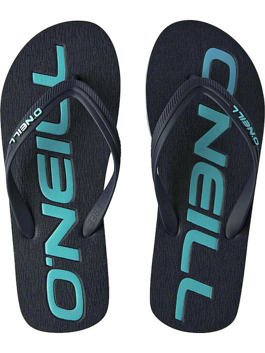 Profile Logo Slapi Bărbați Flip Flops Albastru Închis