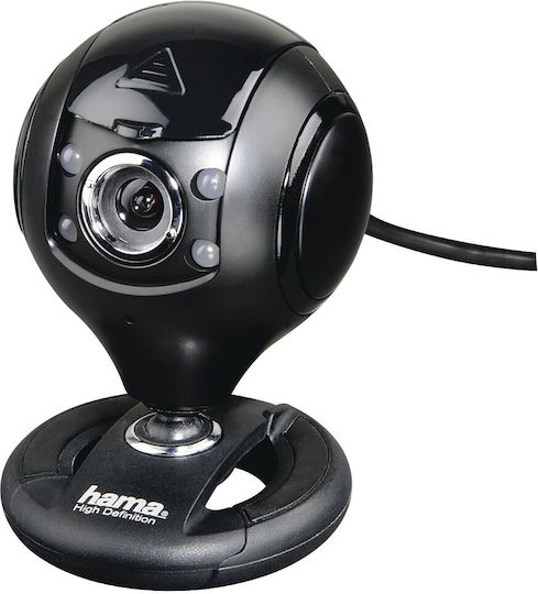 HAMA HS-P150 & C-200 Auf dem Ohr Multimedia-Headsets mit Mikrofon und Verbindung 3,5 mm Klinke in Schwarz Farbe