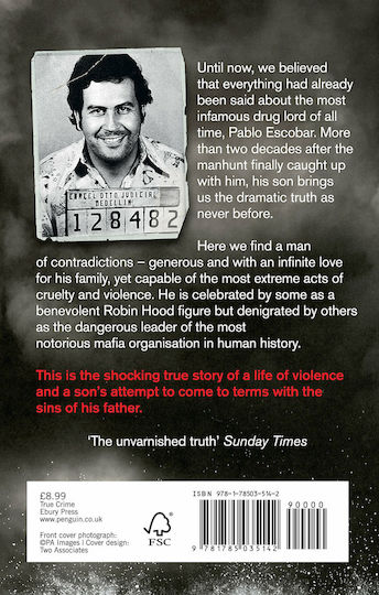 Pablo Escobar, Моят баща
