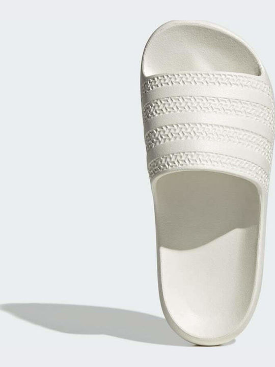 Adilette Slides Șlapi Damă În Culoare Albă