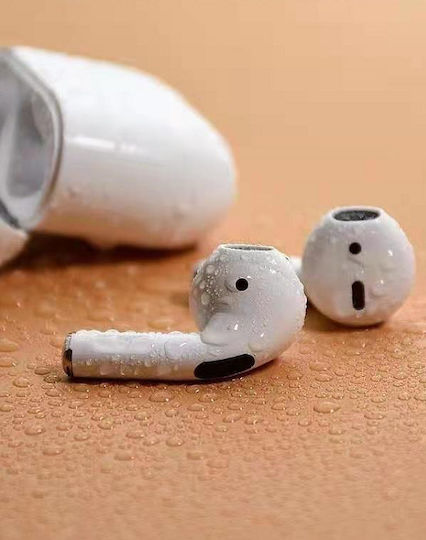 YOURZ Minibuds Bluetooth Handsfree Căști cu Rezistență la Transpirație și Carcasă de Încărcare Alb