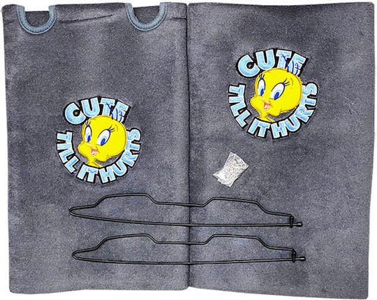 Carner Front Car Covers 2pcs Towel Tweety Gray