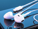 Yourz Earbuds Handsfree with Lightning Connector White