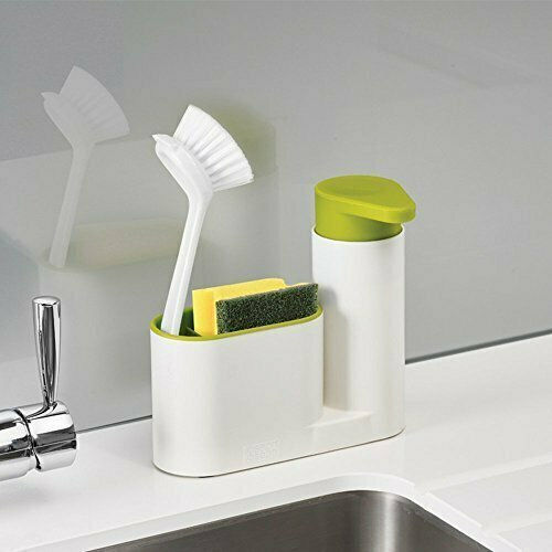 KL-683 Dispenser Kitchen Plastic with Sponge Holder Green 450ml