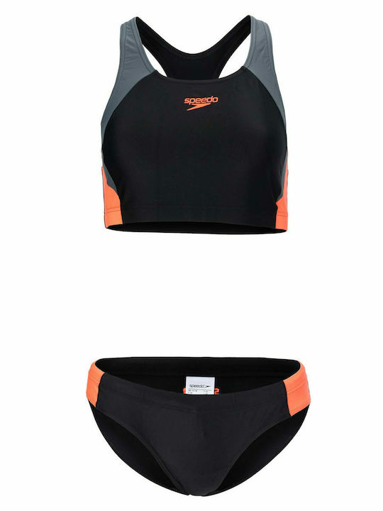 Αθλητικό Set Bikini Μπουστάκι Μαύρο