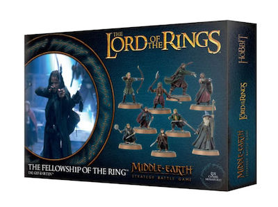 Games Workshop The Lord Of The Rings Middle-earth Strategy Battle Game The Fellowship Of The Ring Unpainted Figures