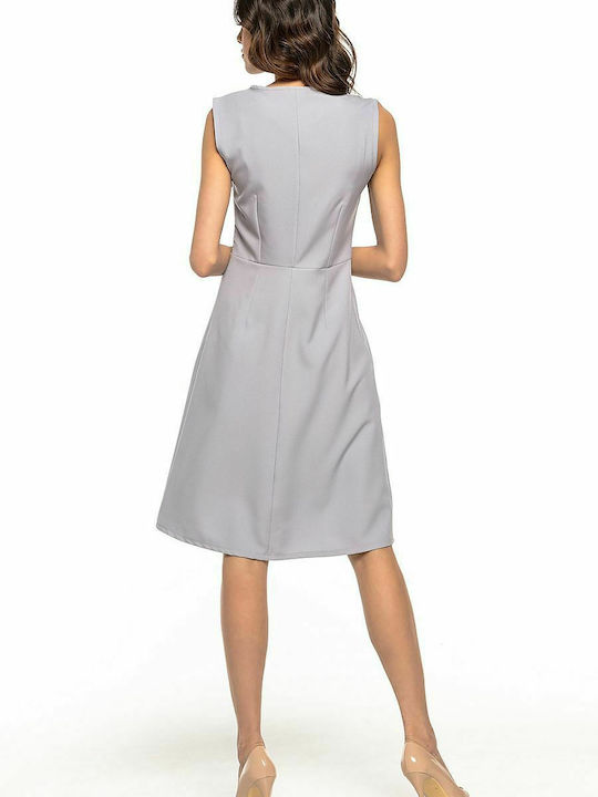 Tessita Summer Midi Dress Gray