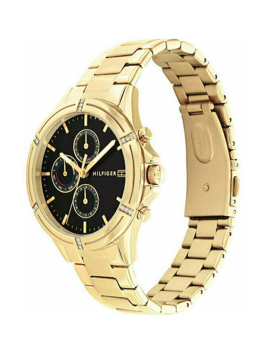 Tommy Hilfiger Arianna Watch with Gold Metal Bracelet