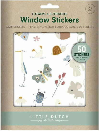 Little Dutch Велкро Flowers & Butterflies