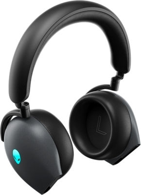 Dell Tri-MODE AW920H Безжичен Надушници Геймърски слушалки с връзка 3,5 мм / Bluetooth / USB Dark Side of the Moon