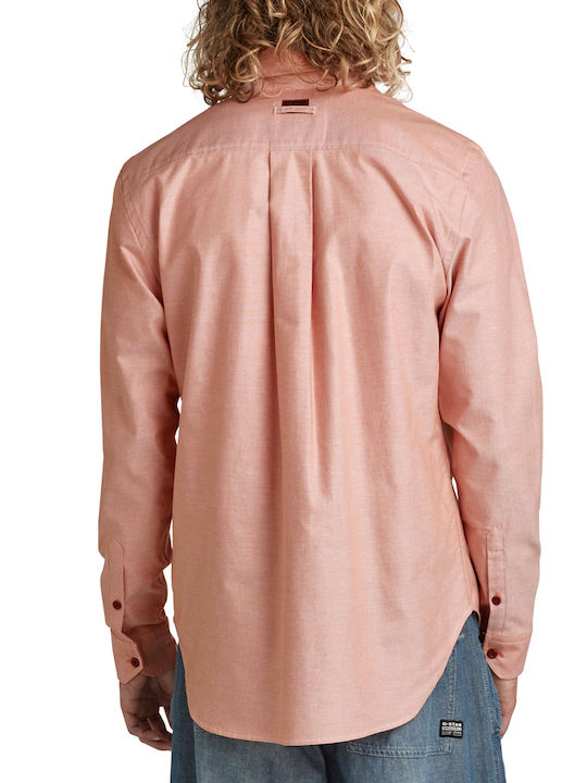 G-Star Raw Secret Utility Baumwolle Hemd Orange