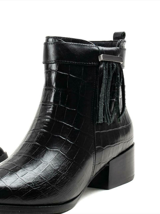 Tatum Leather Women's Ankle Boots Black