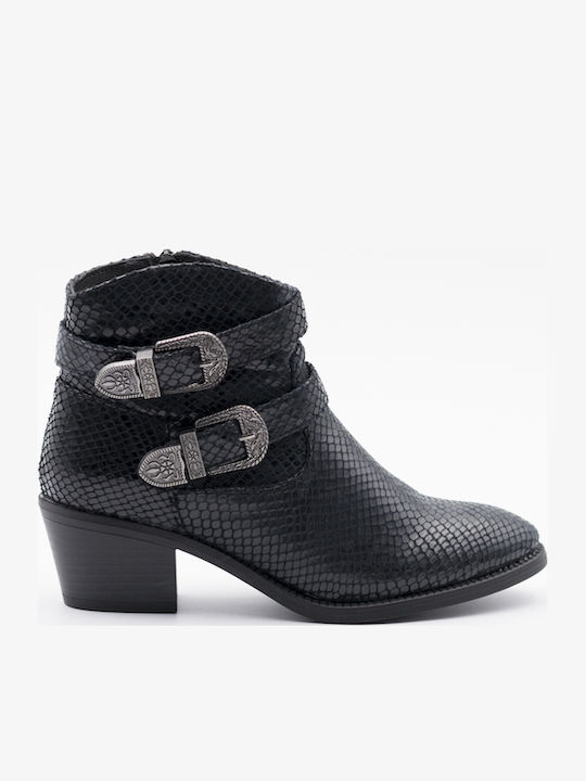 Stiefeletten Damen Schwarz
