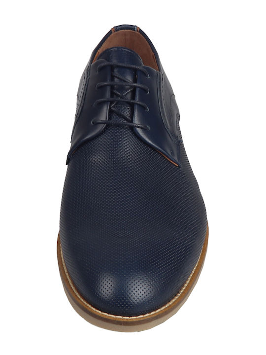 Men's Anatomic Leather Casual Shoes Blue