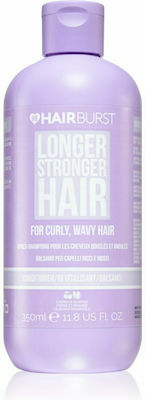 Hairburst Curly, Wavy Νourishing Conditioner for Curly Hair 350ml