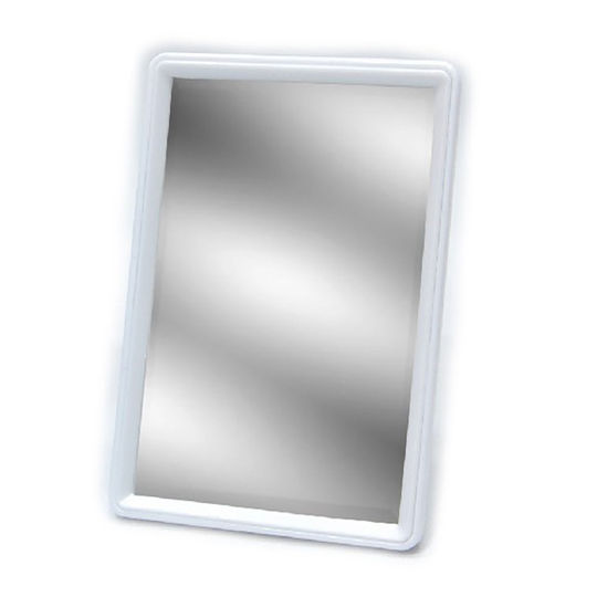 Niobe Professional Καθρέπτης Μακιγιάζ Επιτραπέζιος 15cm Ασημί