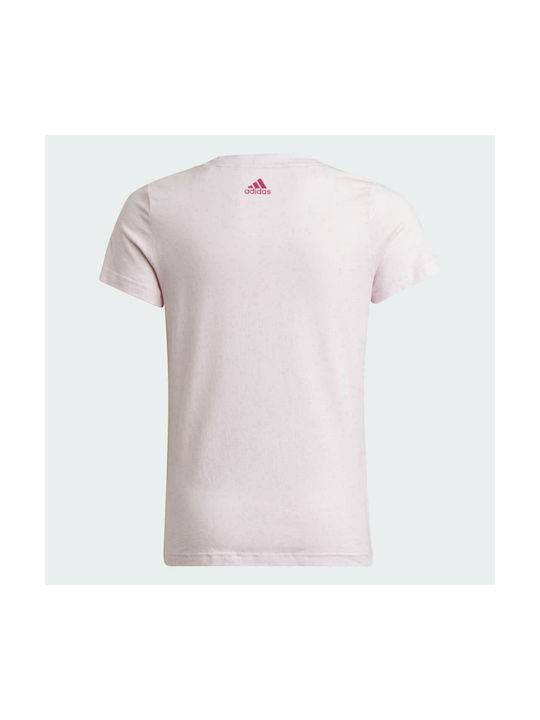 Adidas Παιδικό T-shirt Ροζ