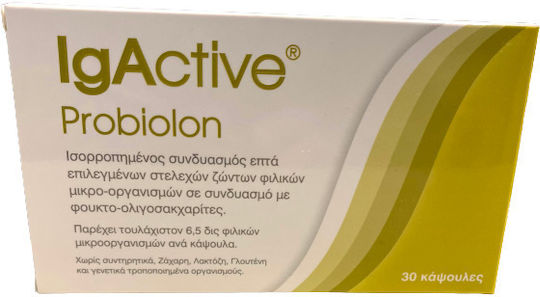 IgActive Probiolon with Probiotics and Prebiotics 30 caps