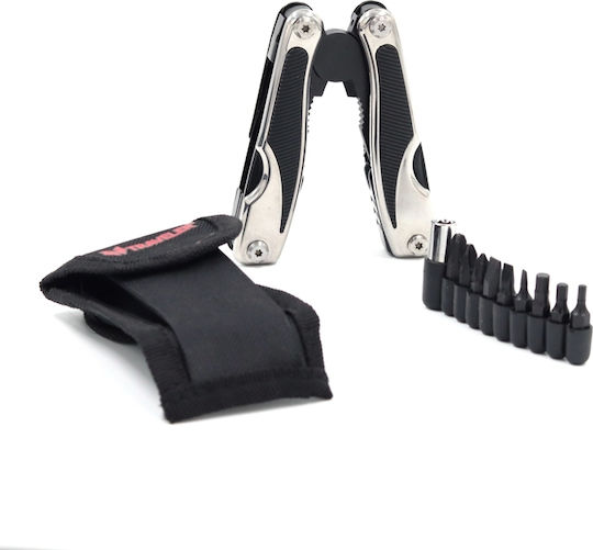 SP Souliotis Multitool Negru Cu Husă