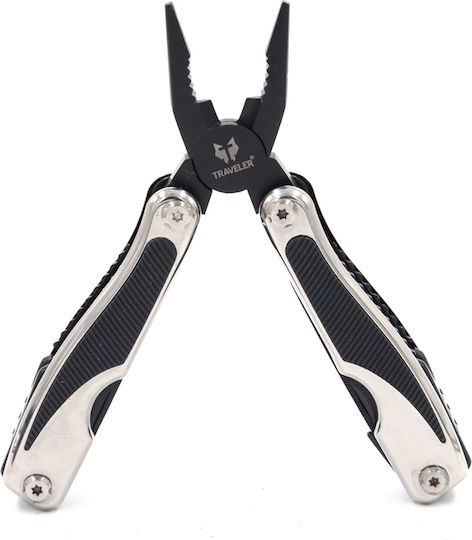 SP Souliotis Multitool Negru Cu Husă