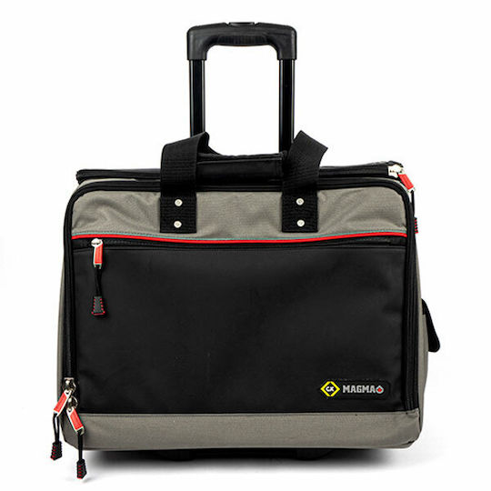 C.K. Magma Geantă pentru unelte de Mână Cu rotile Gri L47xL30xH43cm