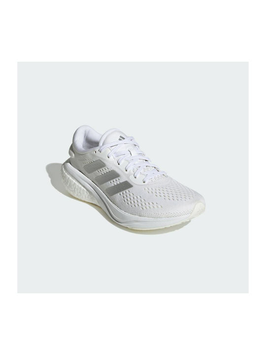 Supernova 2 Sport Shoes Running Cloud White / Silver Metallic