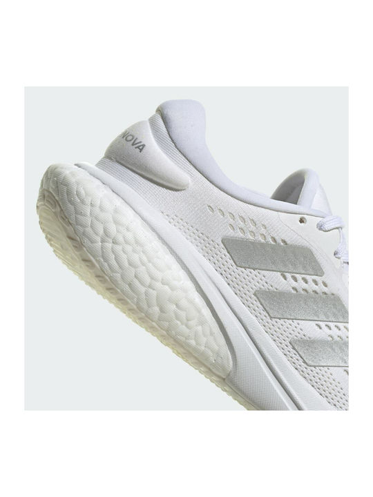 Supernova 2 Sport Shoes Running Cloud White / Silver Metallic
