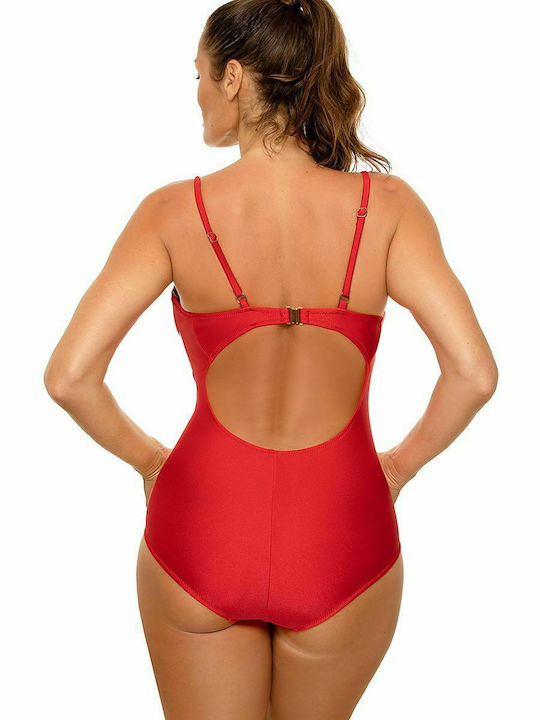 Marko One-Piece Swimsuit Red