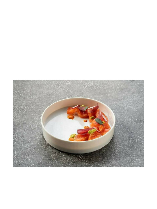 Leone Melamine Salad Bowl White 20.5x20.5cm