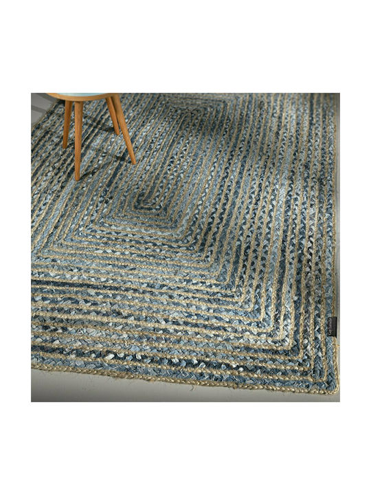 Guy Laroche Rugget Covor Rectangular Din paie Gri