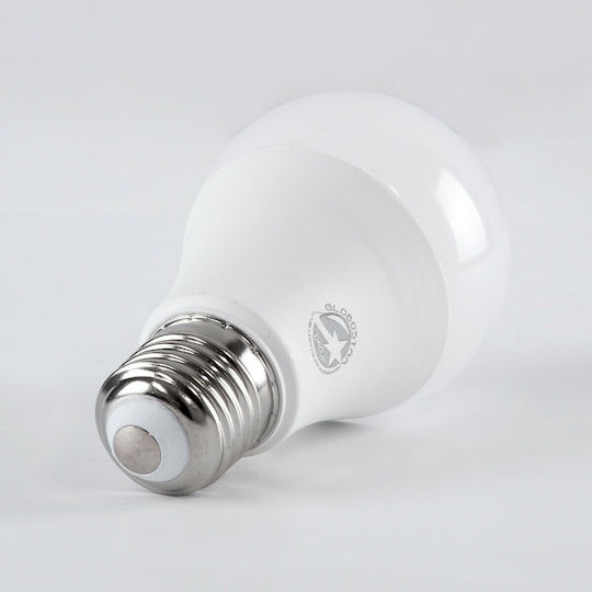 GloboStar LED Bulb 20W 110mm for Socket E27 and Shape A60 Natural White 2260lm