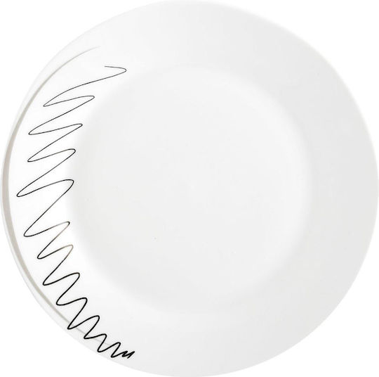 Secret de Gourmet Esquisse White Porcelain Dinnerware Set 18pcs