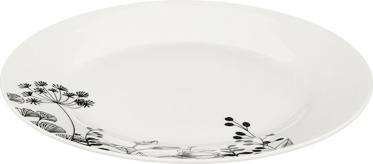 Secret de Gourmet White Floral Σερβίτσιο Πιάτων από Πορσελάνη Λευκό 18τμχ