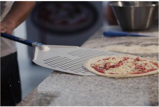 Gimetal Aluminum Pizza Shovel Perforated 36x36cm